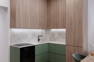 One-Bedroom Apartment in Minimalist Style, 2023, Astana