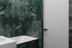 One-Bedroom Apartment in Minimalist Style, 2023, Astana