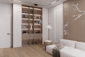 One-Bedroom Apartment with Mixed Styles, 2022, Astana