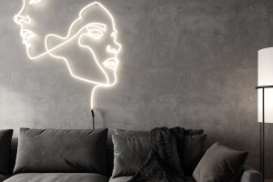 One-Bedroom Apartment in Minimalist Style, 2023, Astana