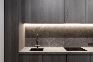 One-Bedroom Apartment in Minimalist Style, 2023, Astana