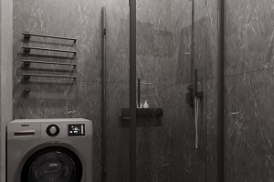 One-Bedroom Apartment in Minimalist Style, 2023, Astana