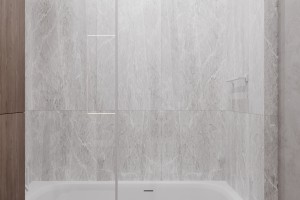 Two-Bedroom Apartment in Minimalist Style, 2022, Astana