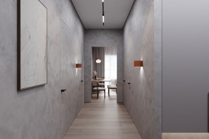 Two-Bedroom Apartment in Minimalist Style, 2022, Astana