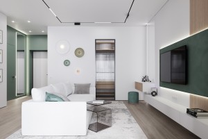 Studio Apartment in Anet Baba Residential Complex, 2024, Astana