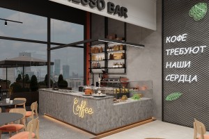 Veloce Café in NCITY, 2024, Astana
