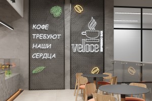 Veloce Café in NCITY, 2024, Astana