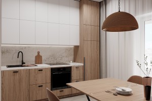 Minimalist Studio Apartment, 2023, Astana
