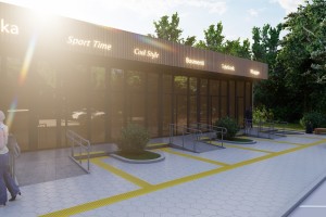 Commercial Pavilions, 2022, Almaty